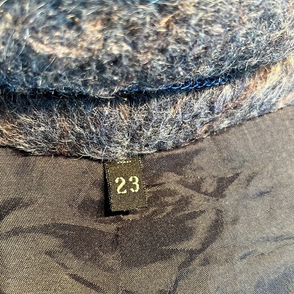 Woman’s Vtg Wool Grey Puffy Sleeves Size 2X Coat - Picture 13 of 14